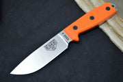Esee Knives Model 4 - 3D Orange G-10 Handle / CPM-S35VN Steel / Stonewashed Finish 4P35V-OR - Northwest Knives