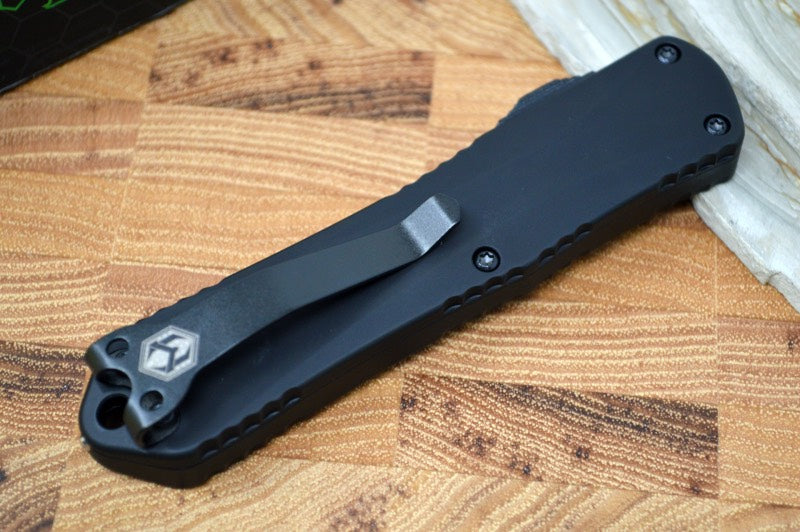 Heretic Knives Manticore E OTF - Black Dagger Blade / Black Handle