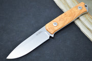 Lionsteel B41 Fixed Blade - Olive Wood Handle / Sleipner Steel / Drop Point Blade B41UL - Northwest Knives