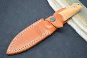 Lionsteel B41 Fixed Blade - Olive Wood Handle / Sleipner Steel / Drop Point Blade B41UL - Northwest Knives