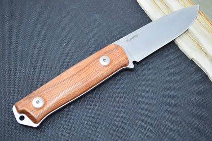 Lionsteel B41 Fixed Blade - Santos Wood Handle / Sleipner Steel / Drop Point Blade B41ST