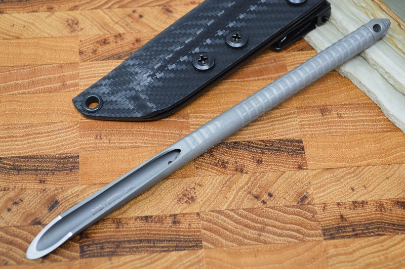 Microtech TAC-P Self Defense Tool - Stainless Steel Blade & Handle 112-10AP