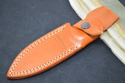 Lionsteel B41 Fixed Blade - Green Canvas Micarta Handle / Sleipner Steel / Drop Point Blade B41CVG - Northwest Knives