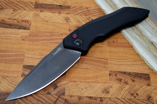 Kershaw Launch 1 | Black Wash Blade & Aluminum Handle | Northwest Knives