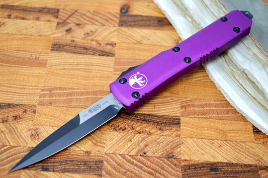 Microtech Ultratech OTF - Bayonet Edge / Black Blade / Violet Body 120-1VI