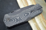 Lionsteel TM1B Folder - Black Drop Point Blade / Sleipner Steel / Black Canvas Micarta Handle TM1MB - Northwest Knives