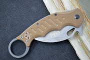 Fox Knives Karambit - FDE G10 Handle / N690Co Blade / Emerson Wave - 479ESW - Northwest Knives