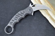 Fox Knives Karambit - Black Carbon Fiber Handle / N690Co Blade / Emerson Wave - 479CG10SW - Northwest Knives