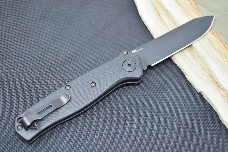 Benchmade 8551BK Mediator - Black S90V Blade /  Black G-10 Handle