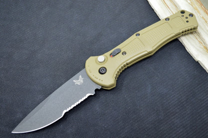Benchmade Claymore Knife | Ranger Green Grivory Handle | Northwest Knives