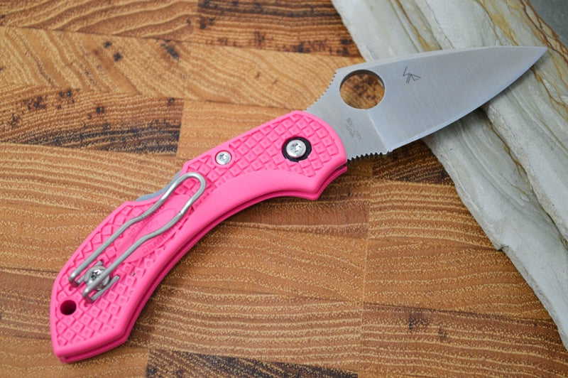 Spyderco Dragonfly 2 - Pink FRN / Satin CPM-S30V C28FPPNS30V - Northwest Knives