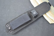Lionsteel M5B Fixed Blade -  Black G-10 Handle / Sleipner Steel / Cordura Sheath M5BG10 - Northwest Knives