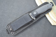 Lionsteel M5B Fixed Blade -  Black G-10 Handle / Sleipner Steel / Cordura Sheath M5BG10 - Northwest Knives
