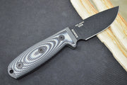 Esee Knives Model 3 - 3D Gray & Black G-10 Handle / 1095 Steel / Textured Powdered Blade 3PMB-002 - Northwest Knives