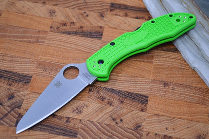 Spyderco Salt 2 Knife | Green FRN Handle | Northwest Knives