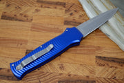 Piranha Knives "Bodyguard" - S30V Stonewash Blade / Blue Aluminum Handle - Northwest Knives