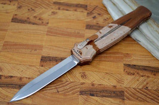 Piranha Knives "Rated-X" - 154CM Blade / Camo Aluminum Handle