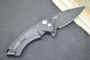 Hogue Knives EX 05 - Black Aluminum Handle / 154CM / Black Spear Point Blade 34559 - Northwest Knives