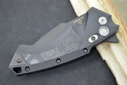Hogue Knives EX 05 - Black Aluminum Handle / 154CM / Black Spear Point Blade 34559 - Northwest Knives