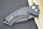 Hogue Knives EX 05 - Black Aluminum Handle / 154CM / Black Spear Point Blade 34559 - Northwest Knives