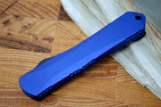 Heretic Knives Manticore S OTF - Blue Handle / Black DLC Double Edge H024-6A-BLU - Northwest Knives