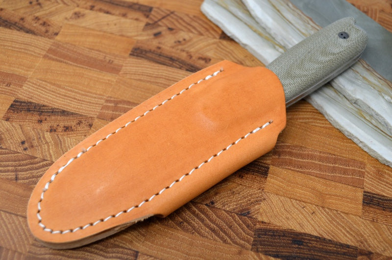 Bradford Knives Guardian 3.5 - 3D OD Green Micarta Handle / Stonewash M390 Blade / Tanto Grind 3.5T-102-M390