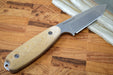 Natural Micarta Handle | Bradford Guardian With Stonewash M390 Blade | Northwest Knives
