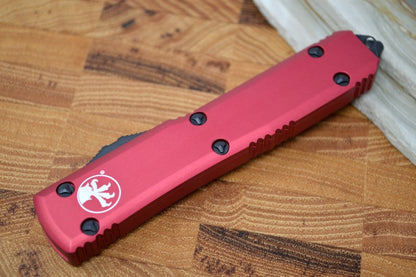 Contoured Anodized Red Aluminum Handle Knife | Northwest Knives