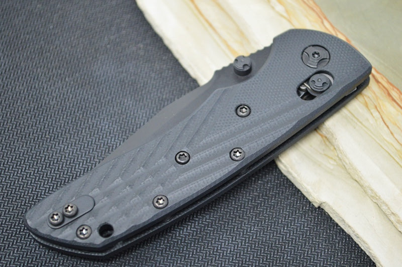 Hogue Knives Deka - Black G-10 Handle / CPM-20CV / Black Clip Point Blade 24276