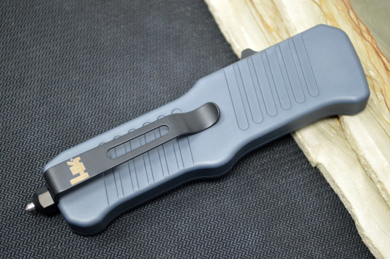 Hogue Knives H&K Mini Incursion OTF - Black 154CM Clip Point Blade 54052