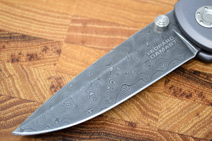 Boker Leopard Damascus I Folding Knife - 110084DAM
