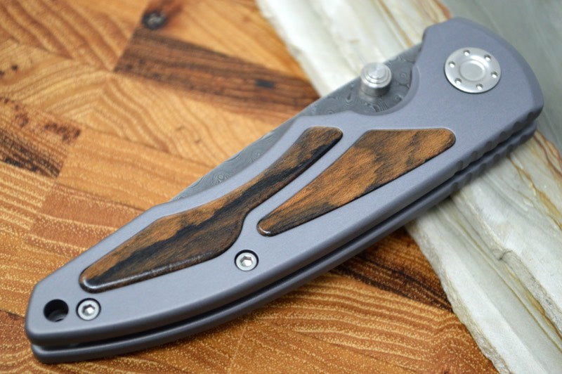 Boker Leopard Damascus I Folding Knife - 110084DAM