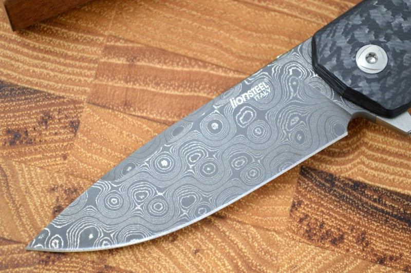 Lionsteel TRE Three Rapid Exchange Titanium Flipper - TRE-DRFC - Northwest Knives