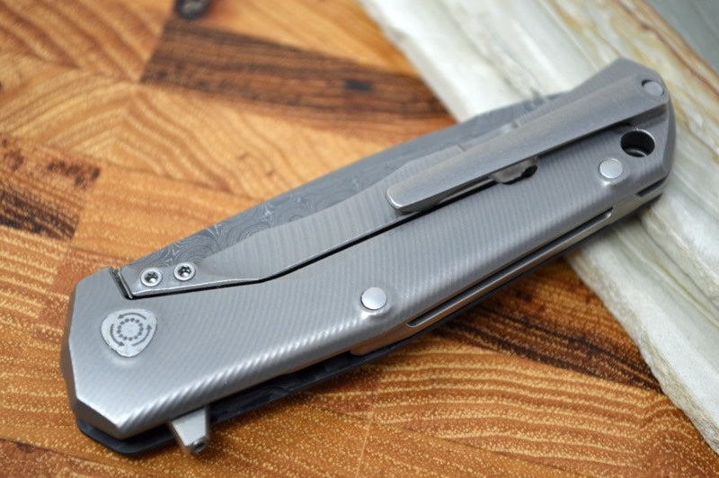 Lionsteel TRE Three Rapid Exchange Titanium Flipper - TRE-DRFC