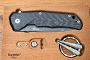 Lionsteel TRE Three Rapid Exchange Titanium Flipper - TRE-DRFC - Northwest Knives