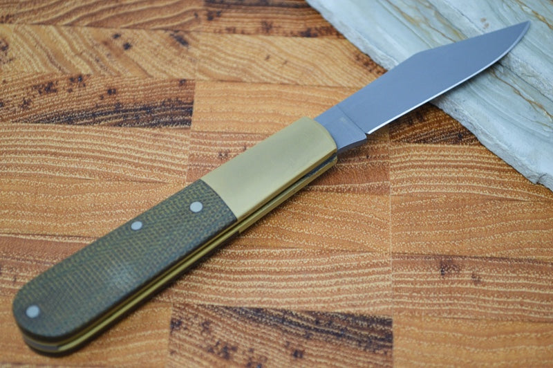 Boker Barlow Expedition - OD Green Micarta Handle 112941