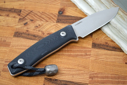 Lionsteel M1 Hunting Knife w/ Black G-10 Handle - Fixed Blade