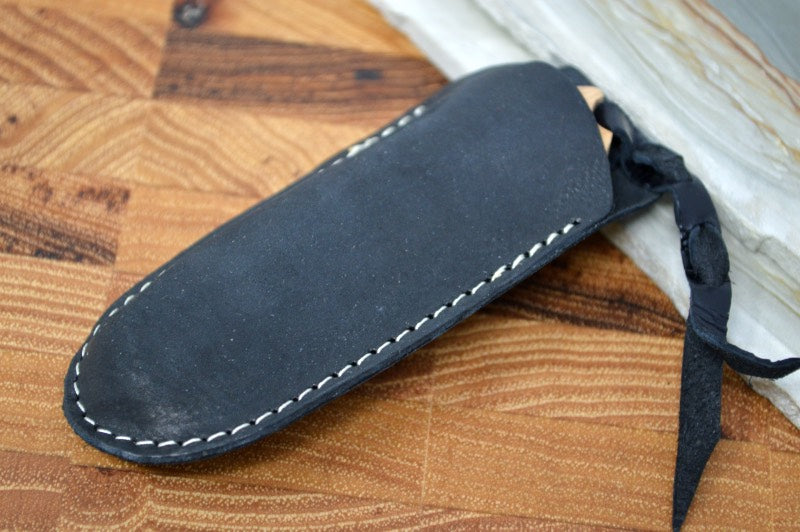 Lionsteel Mini Folder - Olive Wood Handle / D2 Steel - 8210UL