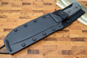 Lionsteel M7 Fixed Blade Hunting Knife - Black Micarta Handle w/ Black Blade - Northwest Knives
