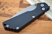 Pro Tech Strider SnG - Black Aluminum Handle / Blasted Blade 2401-B - Northwest Knives
