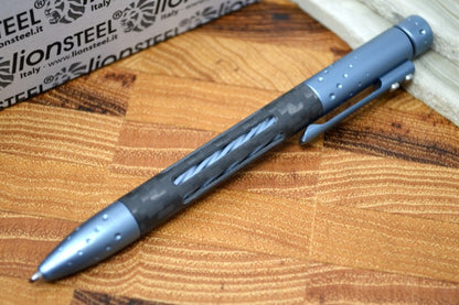 Lionsteel Nyala Pen - Titanium & Carbon Fiber NY-FC-BLM