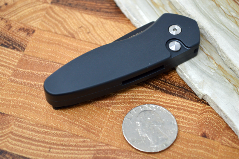 Pro Tech Sprint Auto - Black Handle - Black S35VN Blade