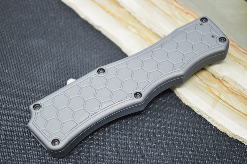 Hogue Knives Exploit OTF - Matte Grey Aluminum Handle / CPM-S30V Blade 34052