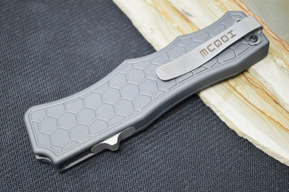 Hogue Knives Exploit OTF - Matte Grey Aluminum Handle / CPM-S30V Blade 34052