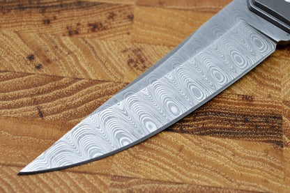 Boker Kwaiken - Damasteel Damascus Blade / Titanium Handle 01BO297DAM