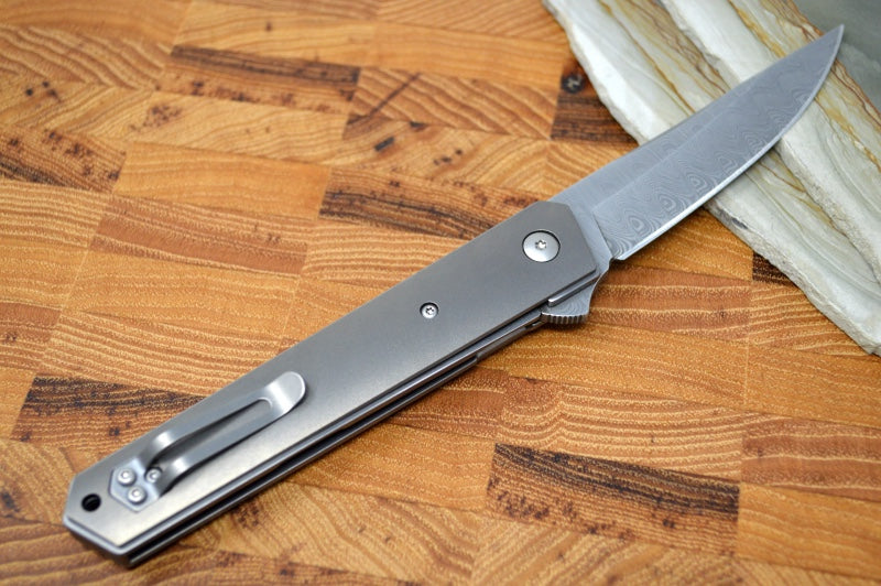 Boker Kwaiken - Damasteel Damascus Blade / Titanium Handle 01BO297DAM