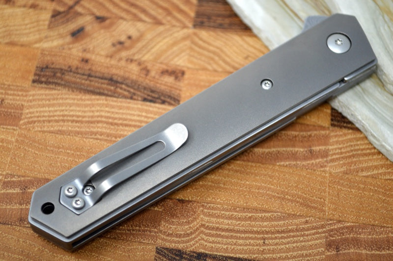 Boker Kwaiken - Damasteel Damascus Blade / Titanium Handle 01BO297DAM