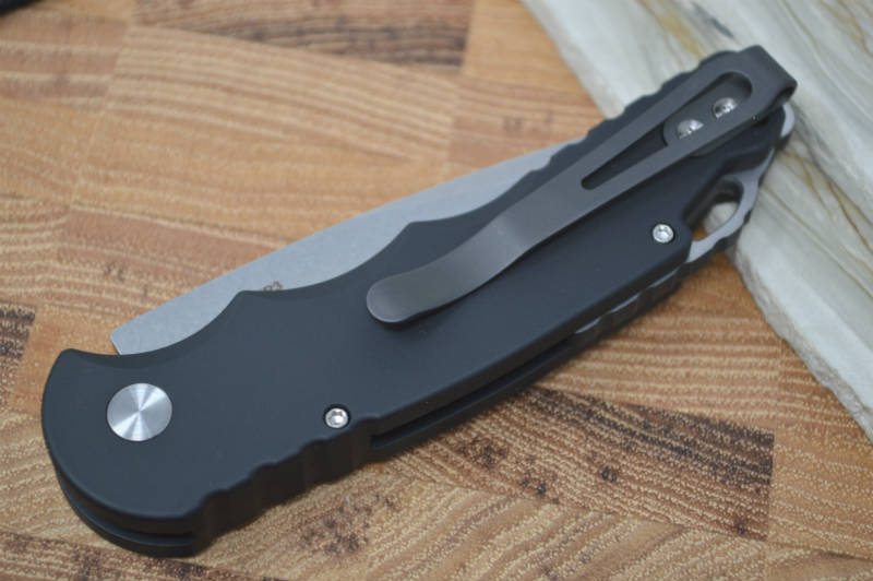 Pro Tech Tactical Response 5 Auto - Stonewash Blade / Black Handle