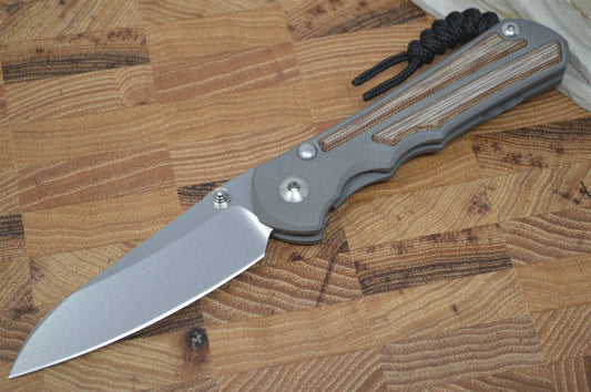 Chris Reeve Knives Large Inkosi - Insingo Blade - Natural Micarta Inlay - Northwest Knives