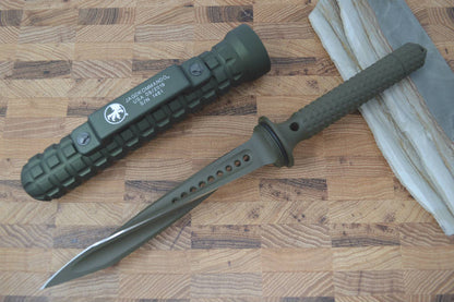 Microtech Jagdkommando - OD Green Handle and Blade 105-1GR - Northwest Knives